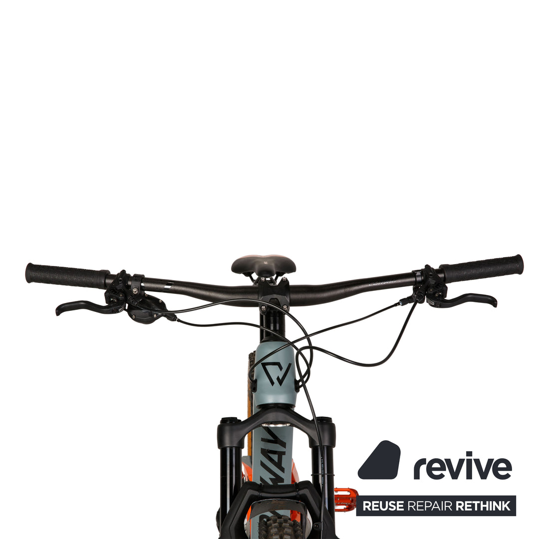 conway e-bike fully 2021 Conway Mountainbike WME 329 2021 Grau Carbon - 2. Hand