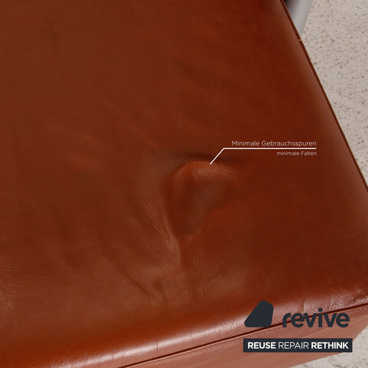 Cor Arthe Leder Sofa Garnitur Braun 2xZweisitzer Couch