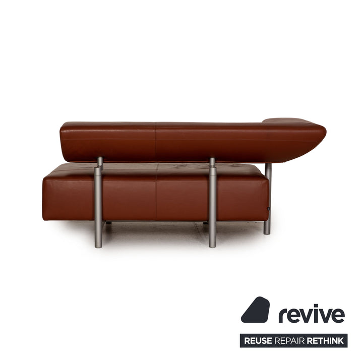 Cor Arthe Leder Sofa Garnitur Braun 2xZweisitzer Couch