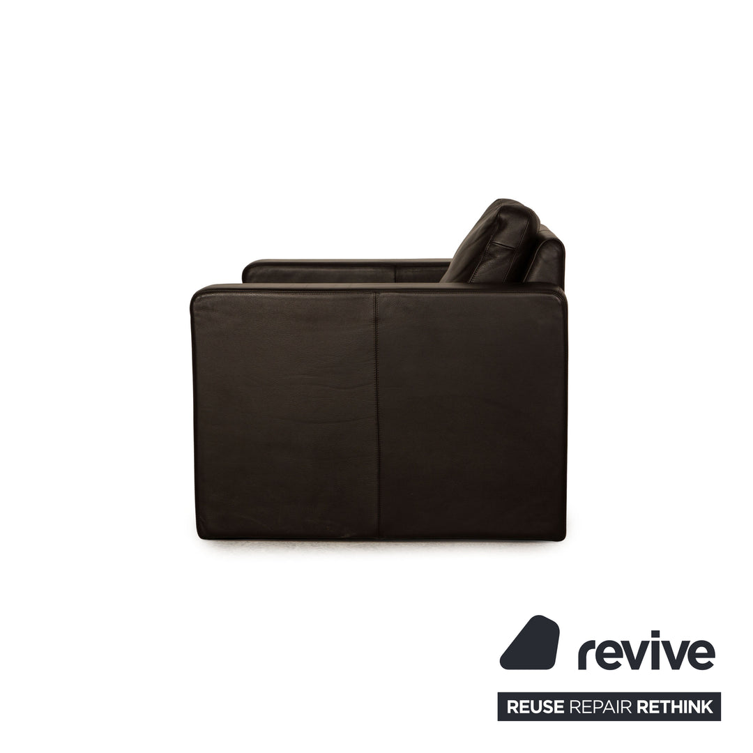 Cor Conseta Leder Sessel Dunkelbraun