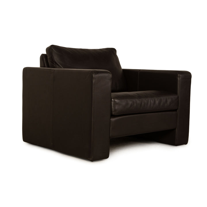 Cor Conseta Leder Sessel Dunkelbraun
