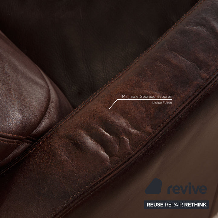 Cor Conseta Leder Sessel Braun Dunkelbraun Relaxfunktion Funktion