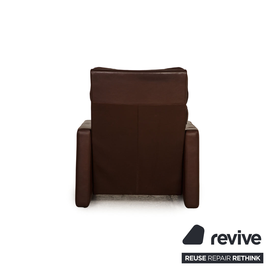 Cor Conseta Leder Sessel Braun Dunkelbraun Relaxfunktion Funktion