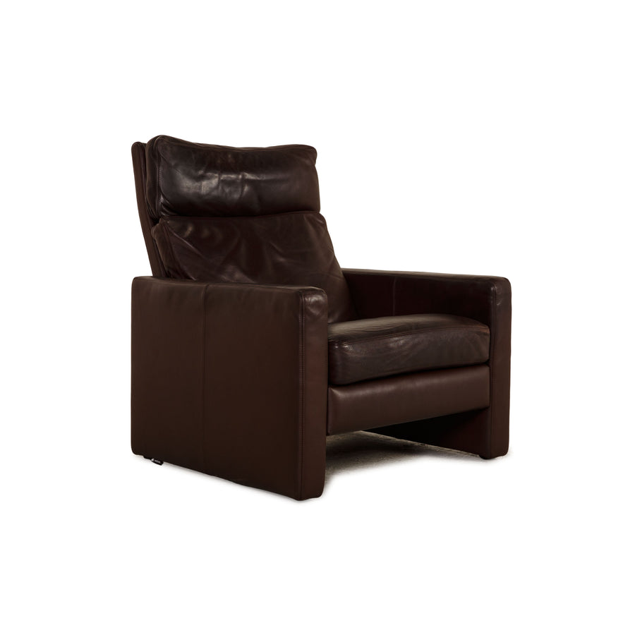 Cor Conseta Leder Sessel Braun Dunkelbraun Relaxfunktion Funktion
