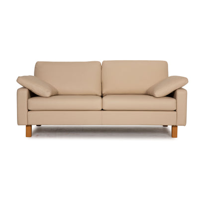 Cor Conseta Leder Sofa Beige Zweisitzer Couch