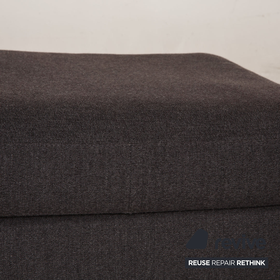 Cor Conseta fabric stool grey