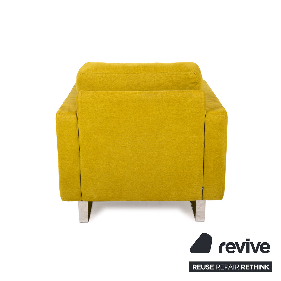 Cor Conseta fabric armchair set Yellow Turquoise 2x