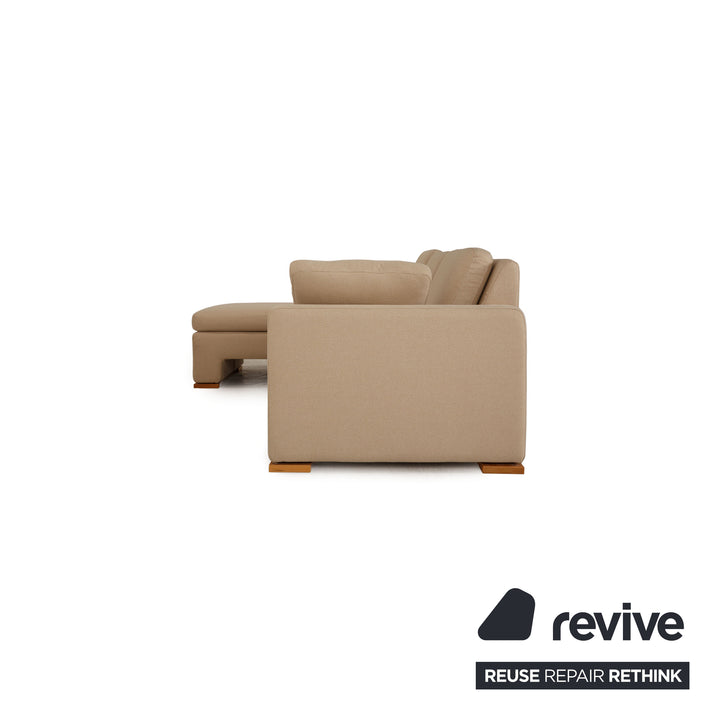 Cor Conseta fabric sofa beige corner sofa couch