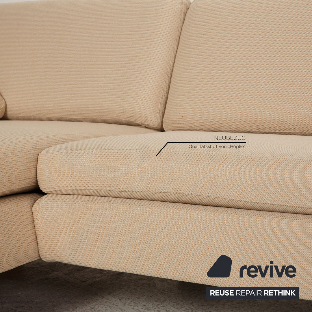 Cor Conseta fabric sofa beige corner sofa couch