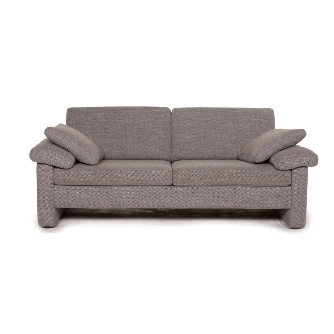Cor Conseta Stoff Sofa Grau Zweisitzer Couch
