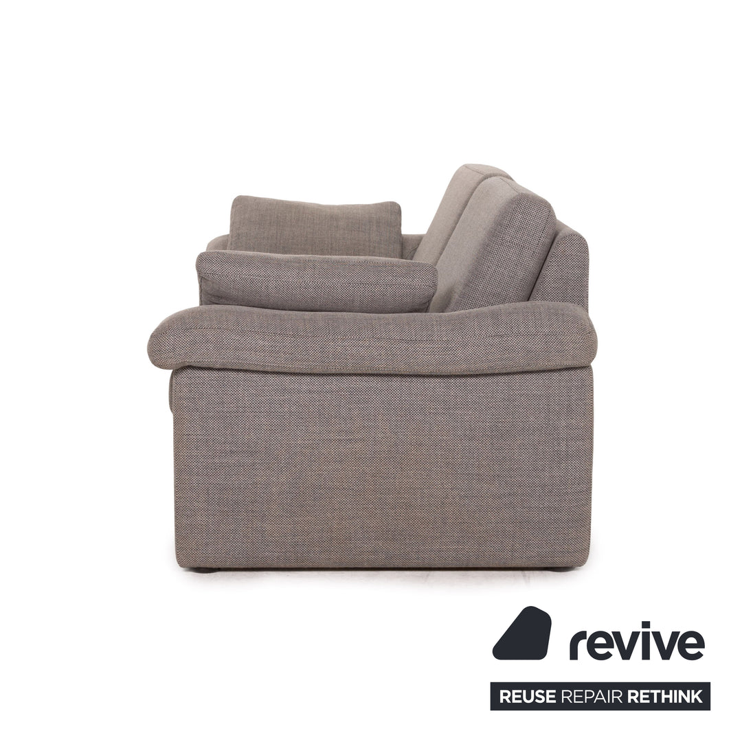 Cor Conseta Stoff Sofa Grau Zweisitzer Couch