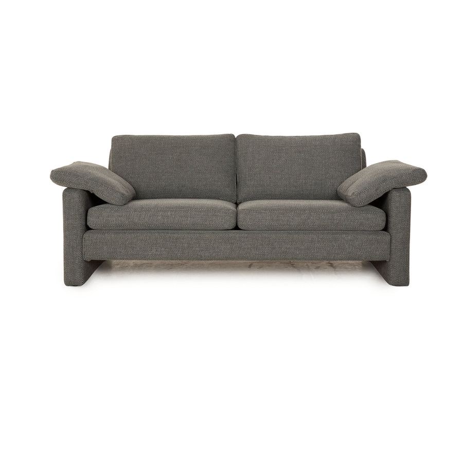 COR Conseta Stoff Zweisitzer Grau 2er Sofa Neubezug