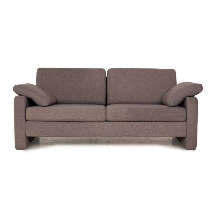 Cor Conseta Fabric Two Seater Gray Sofa Couch