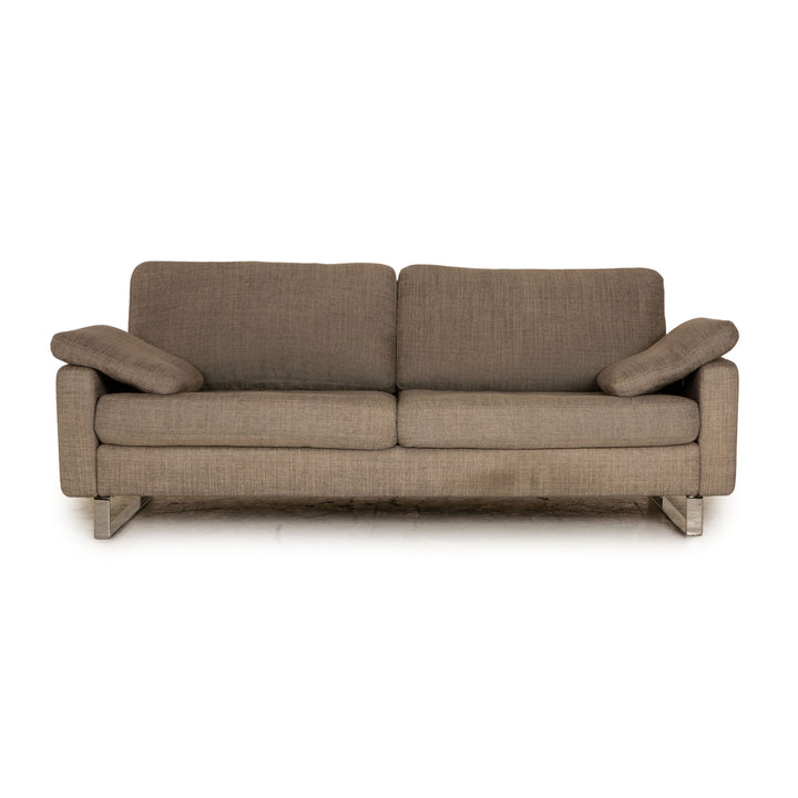 Cor Conseta Stoff Zweisitzer Grau Sofa Couch