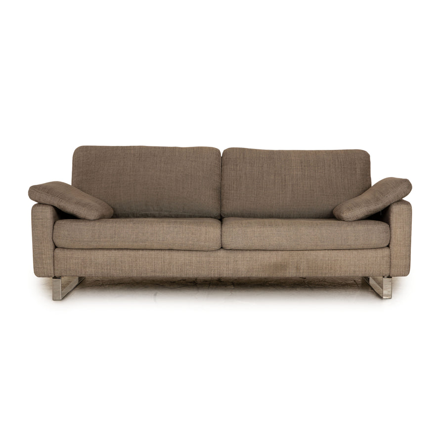 Cor Conseta Stoff Zweisitzer Grau Sofa Couch