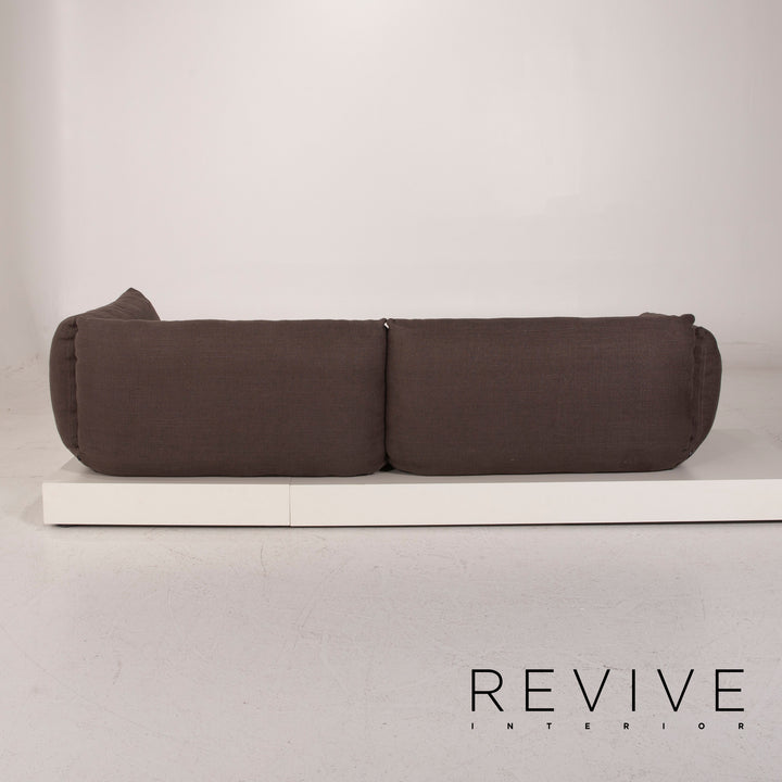 Cor Jalis Stoff Sofa Braun Ecksofa inkl. Couchtisch #14890
