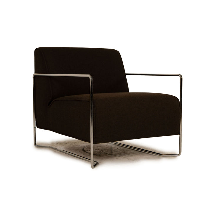Cor Kelp Stoff Sessel Grau Braun
