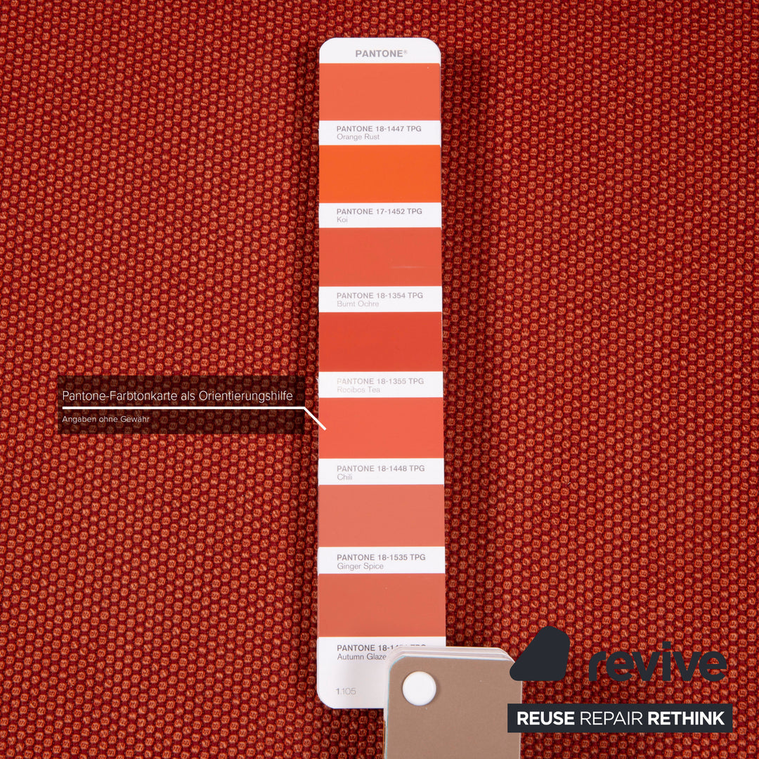 Cor Kelp Stoff Sessel Orange Modular