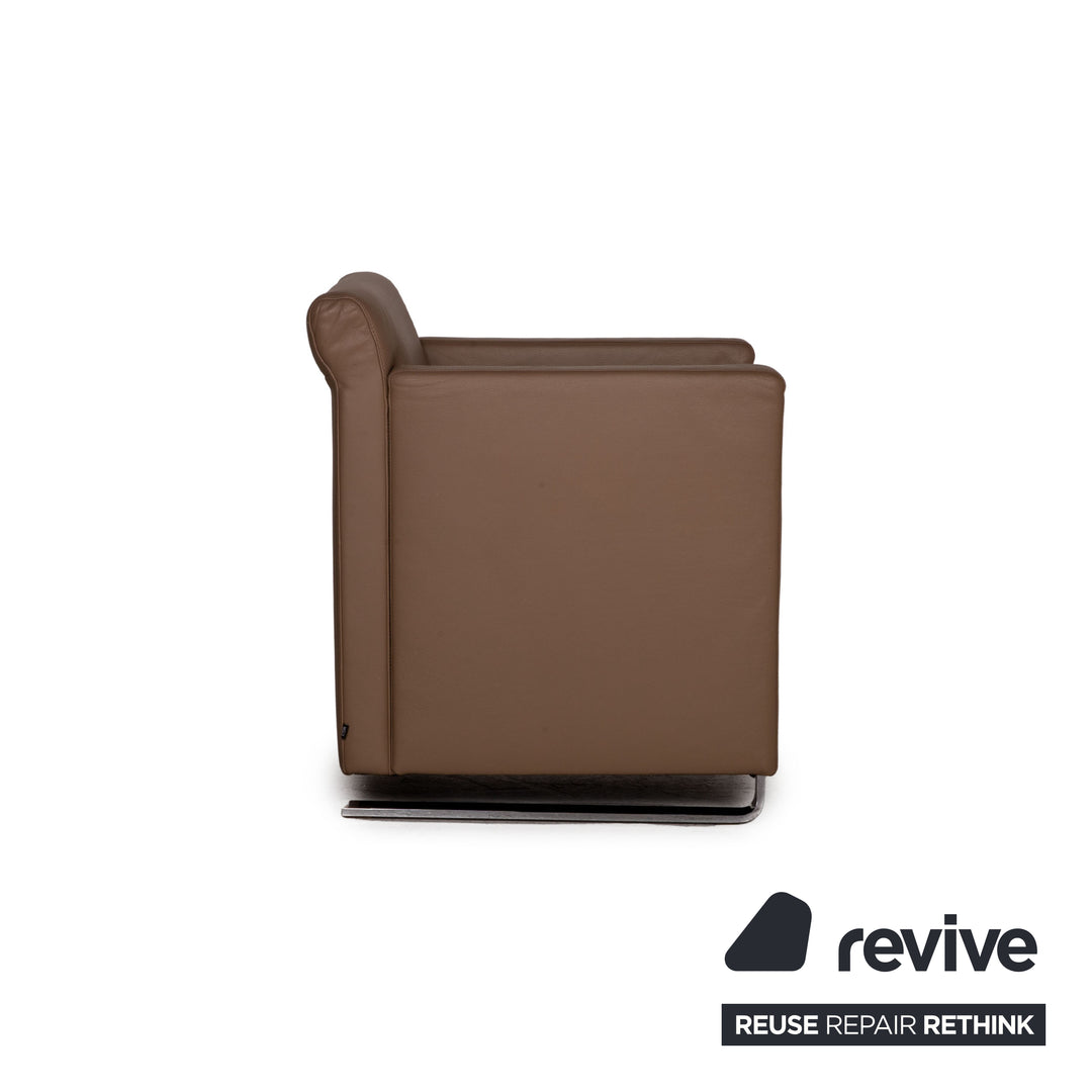 Cor Quant Leder Sessel Beige