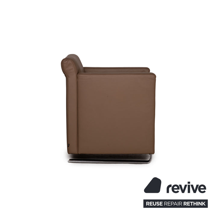 Cor Quant Leder Sessel Beige