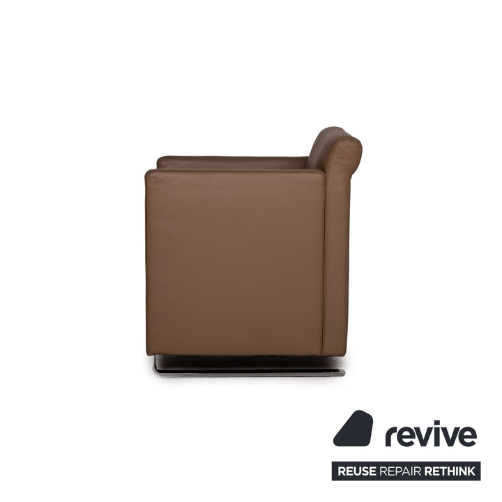 Cor Quant Leder Sessel Beige