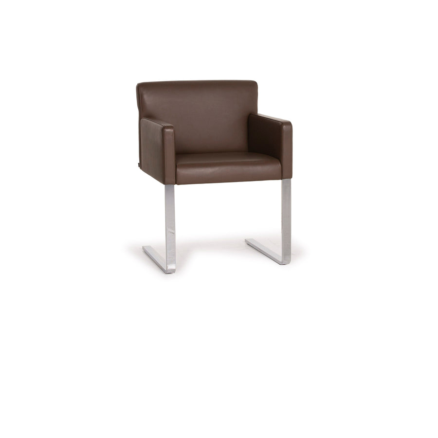 Cor Quant Leather Armchair Brown #15477