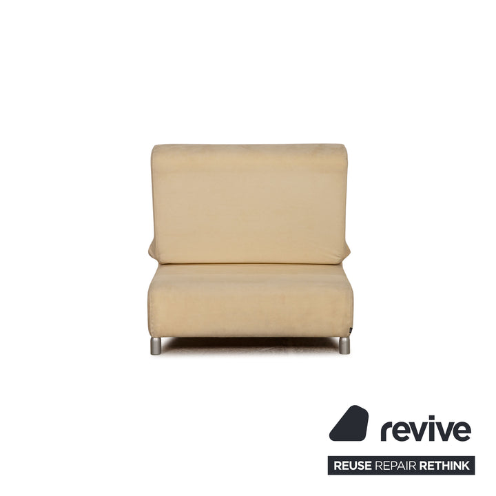 Cor Stoff Sofa Garnitur Creme Viersitzer Sessel Couch Funktion