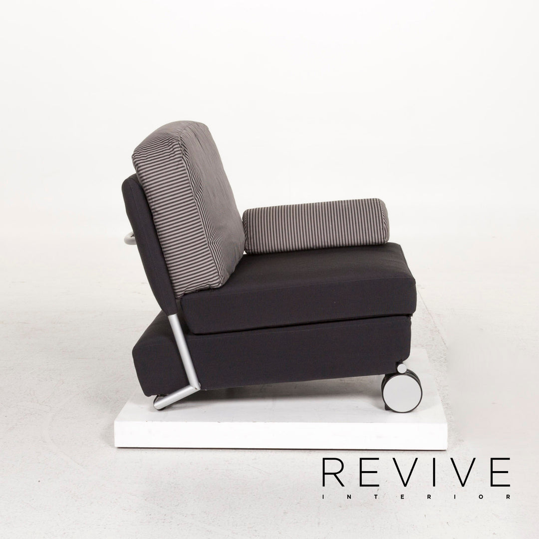 Cor Trinus Fabric Armchair Blue Dark Blue Sleeping Function #12807