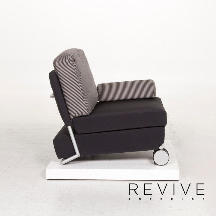 Cor Trinus Fabric Armchair Blue Dark Blue Sleeping Function #12807