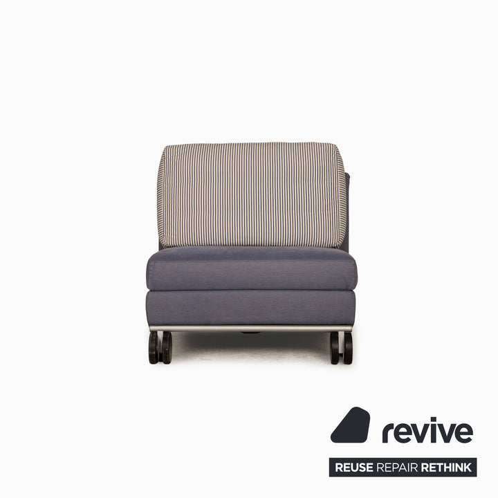 Cor Trinus Stoff Sessel Blau Schlafsessel Funktion