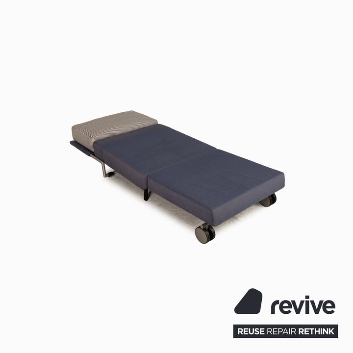 Cor Trinus Stoff Sessel Blau Schlafsessel Funktion