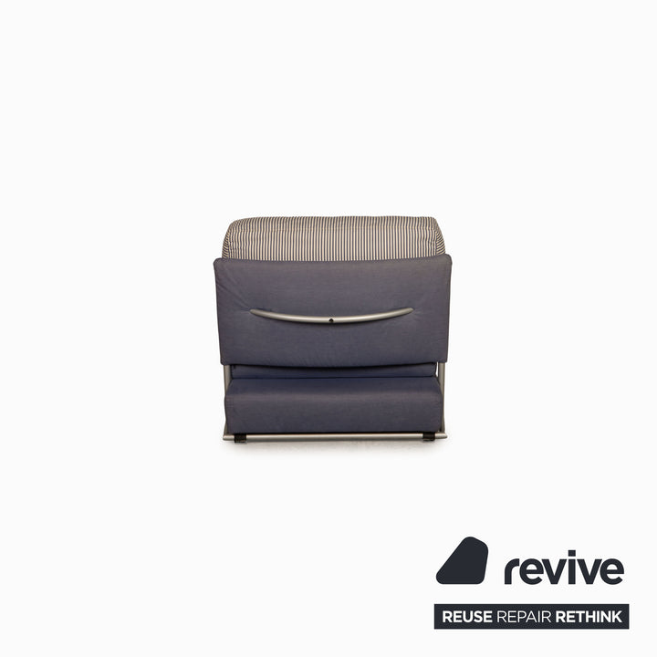 Cor Trinus Stoff Sessel Blau Schlafsessel Funktion
