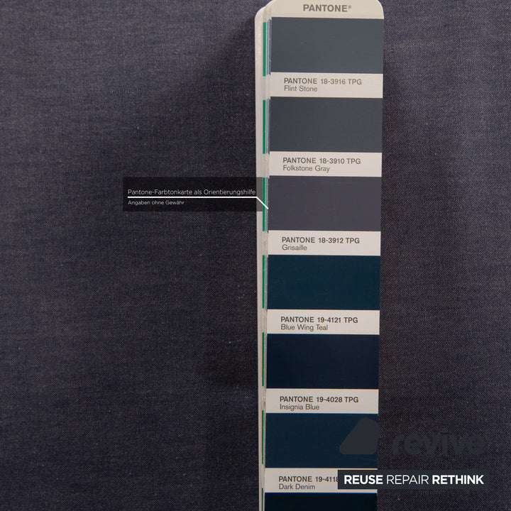 Cor Trinus Stoff Sessel Blau Schlafsessel Funktion