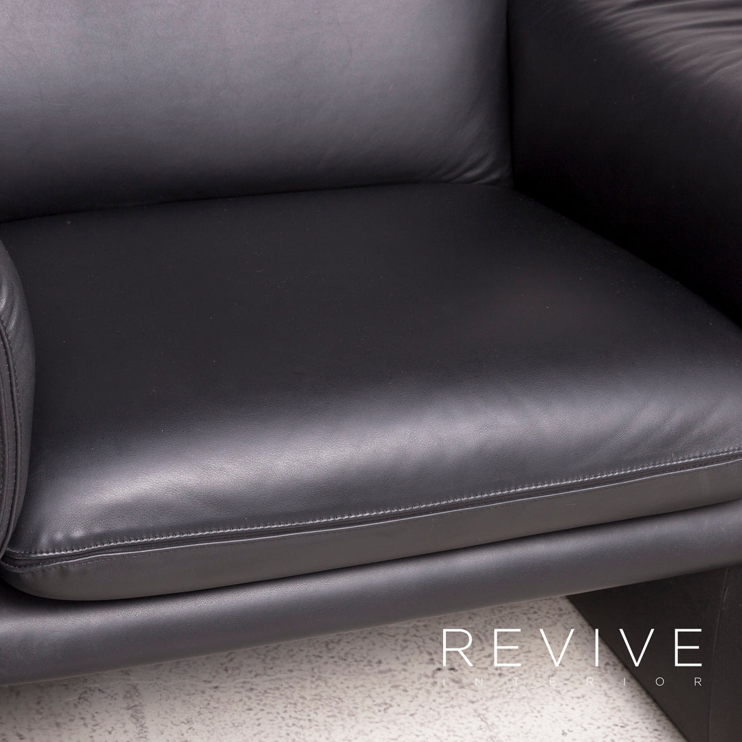 Cor Zento – ensemble canapé et fauteuil design en cuir véritable, deux places, #8086