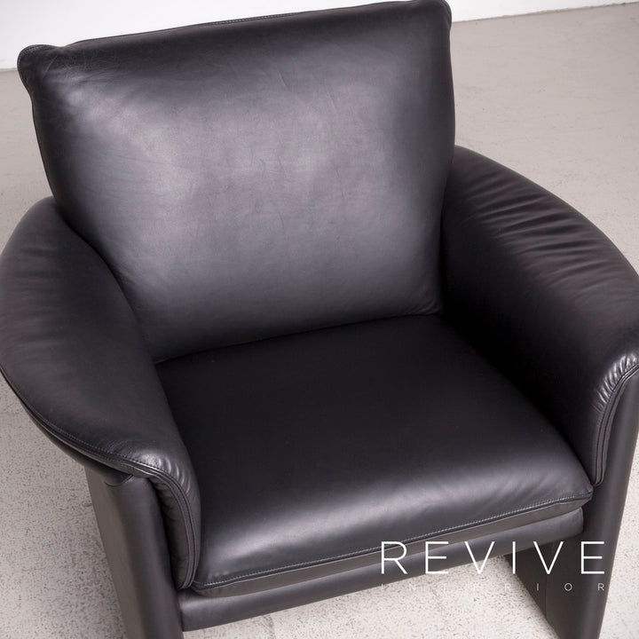 Cor Zento – ensemble canapé et fauteuil design en cuir véritable, deux places, #8086