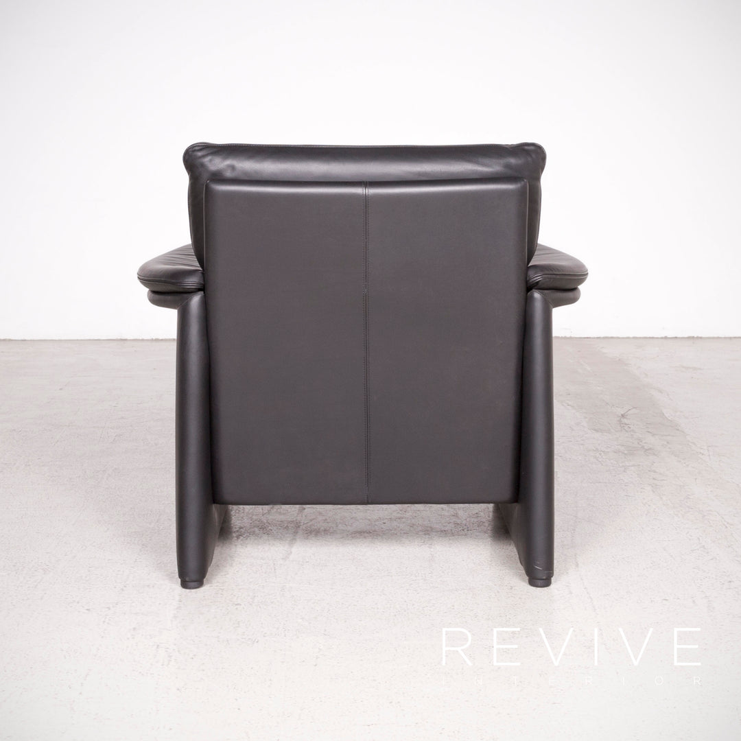 Cor Zento – ensemble canapé et fauteuil design en cuir véritable, deux places, #8086