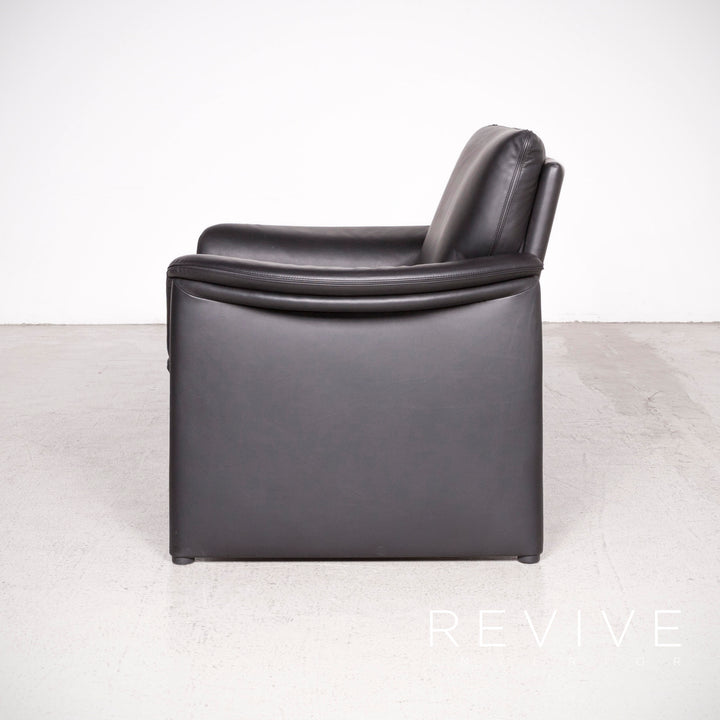 Cor Zento – ensemble canapé et fauteuil design en cuir véritable, deux places, #8086