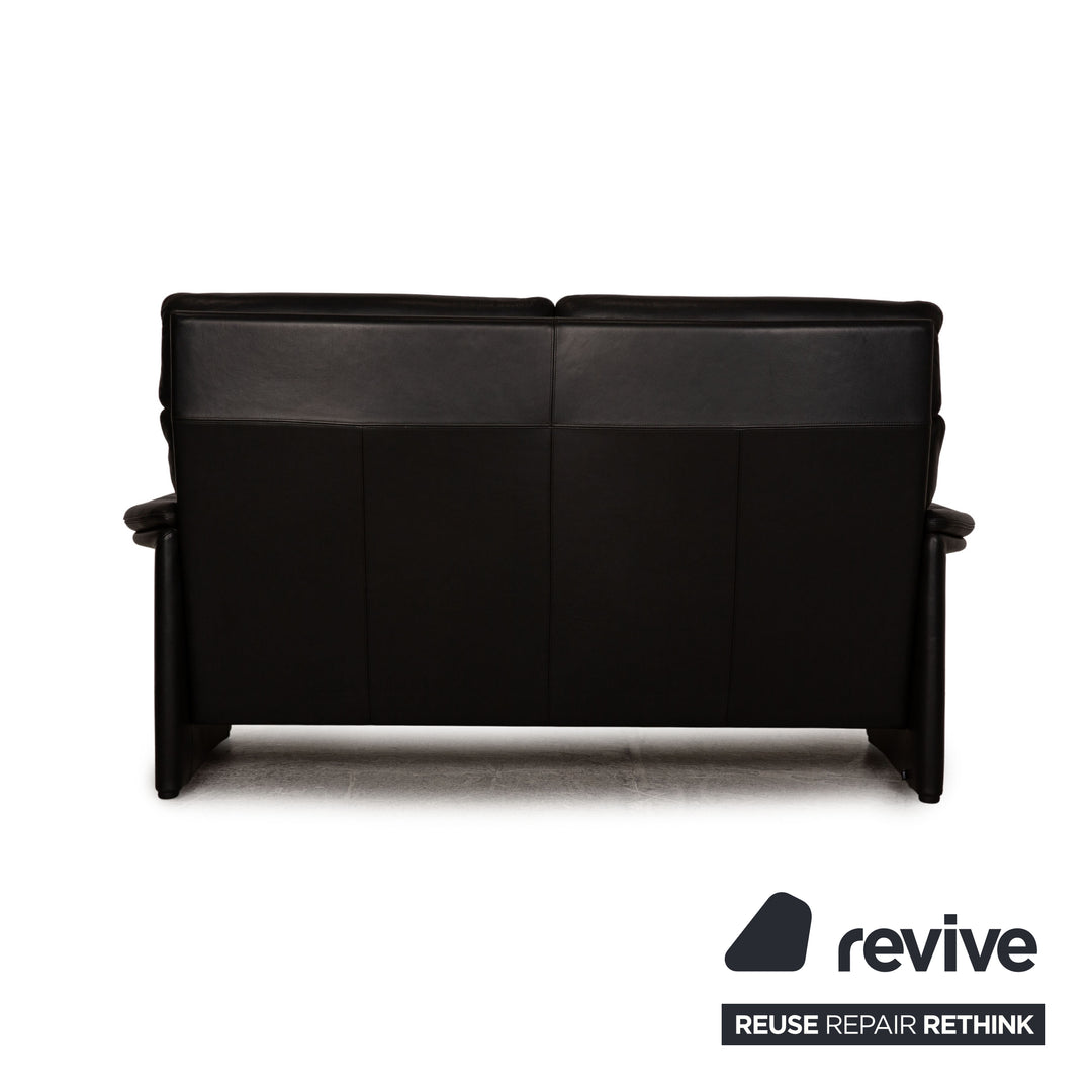 Cor Zento Dreisitzer Leder Schwarz Sofa Couch