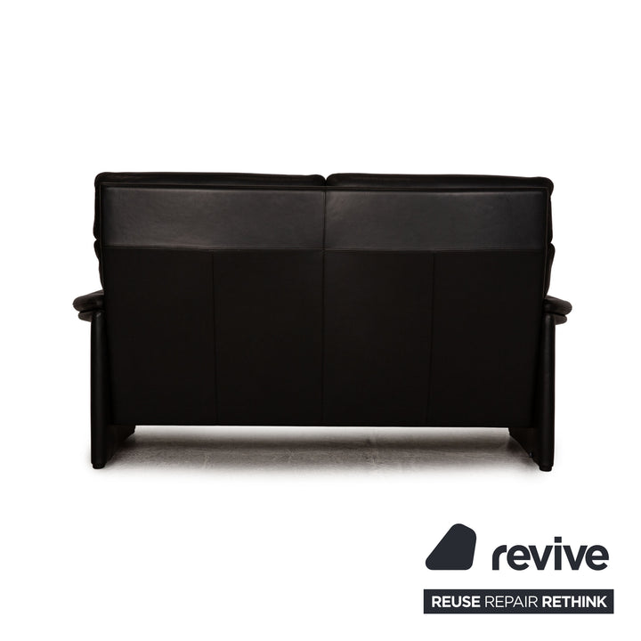 Cor Zento Dreisitzer Leder Schwarz Sofa Couch