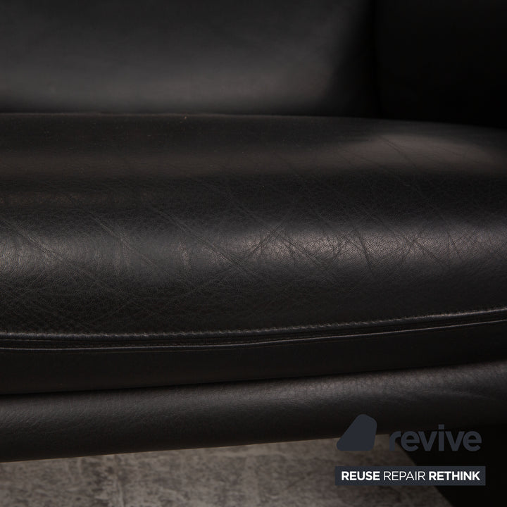 Cor Zento Armchair Leather Black Function