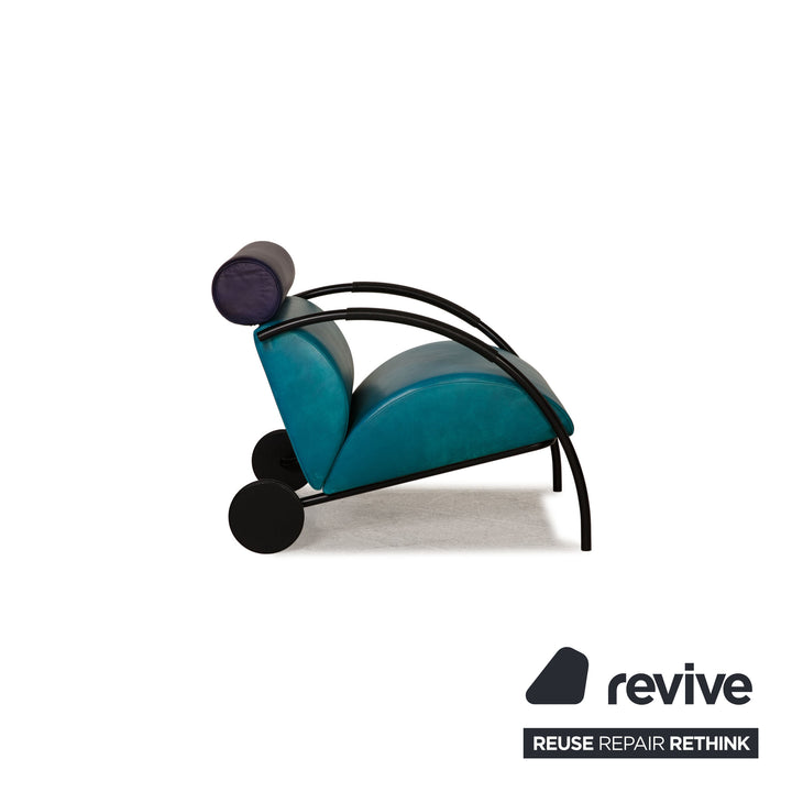 Cor Zyklus Leder Sessel Blau Funktion