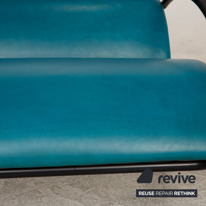 Cor Zyklus Leder Sessel Blau Funktion