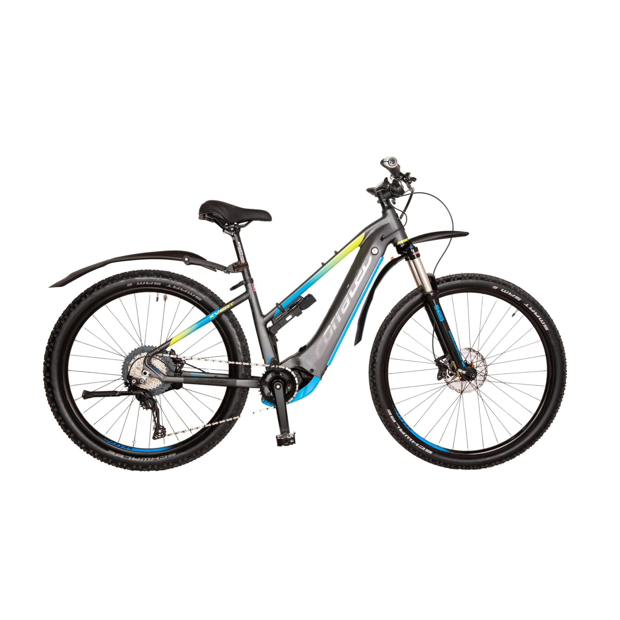 corratec e mountainbike Corratec E-Mountainbike E-POWER X VERT PRO GENT 2020 Grau Aluminium - 2. Hand
