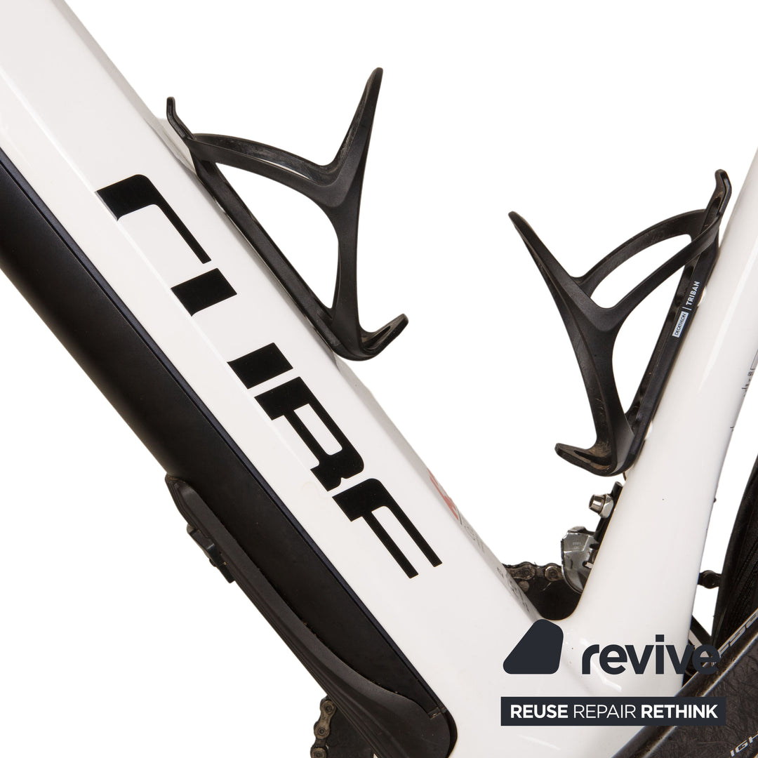 rennrad 59 CUBE E-Rennrad AGREE HYBRID C:62 SL 2019 Weiß Carbon - 2. Hand