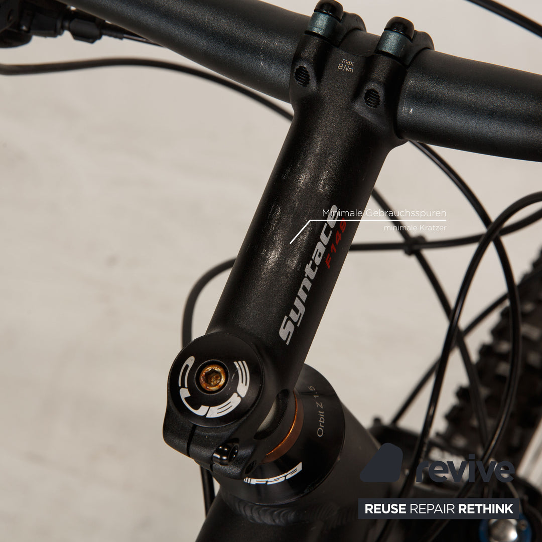 mountainbike rh 52 CUBE Mountainbike AMS 125 K24 Pro Series 2008 Schwarz Aluminium - 2. Hand