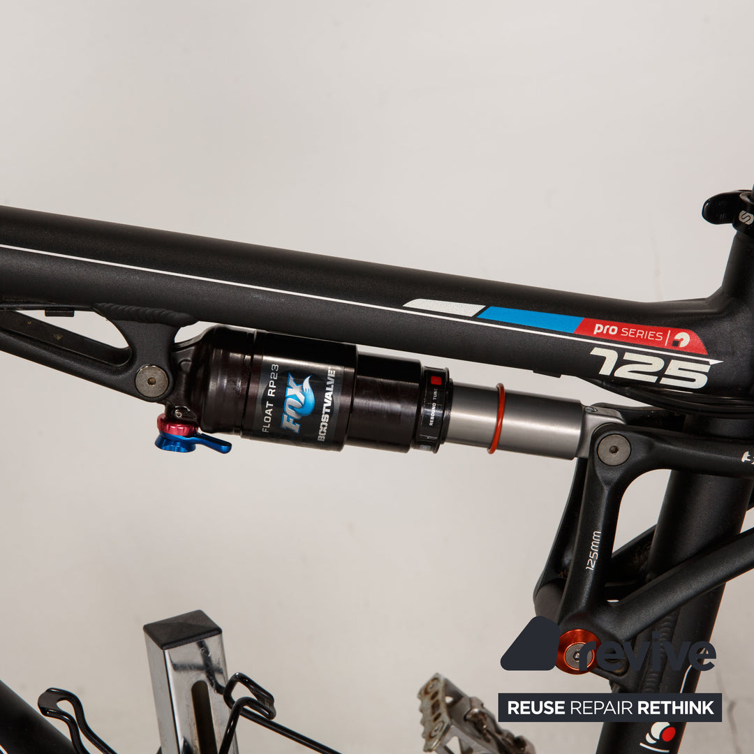 cube fahrrad 2008 CUBE Mountainbike AMS 125 K24 Pro Series 2008 Schwarz Aluminium - 2. Hand