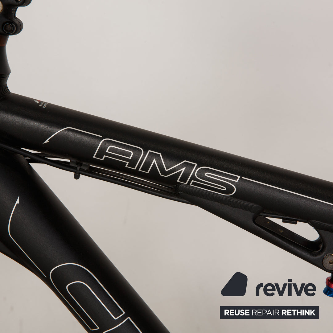 cube fahrrad 2008 CUBE Mountainbike AMS 125 K24 Pro Series 2008 Schwarz Aluminium - 2. Hand