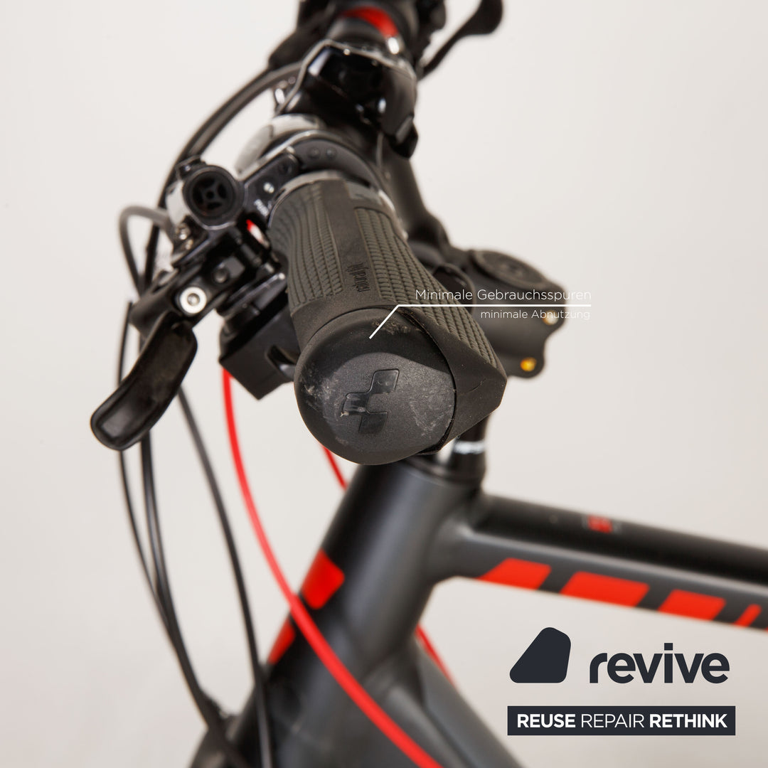 crossbike cube CUBE Trekkingbike CROSS EXC 2018 Grau Aluminium - 2. Hand