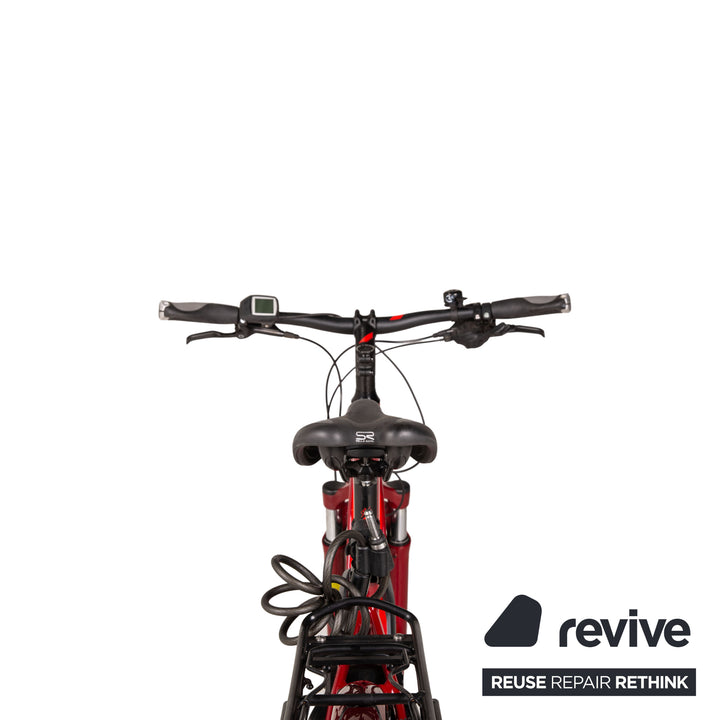 CUBE CROSS HYBRID PRO 500 ALLROAD 2017 E-City Bike Red Bicycle