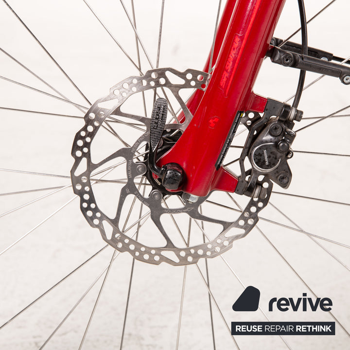 CUBE CROSS HYBRID PRO 500 ALLROAD 2017 E-City Bike Red Bicycle